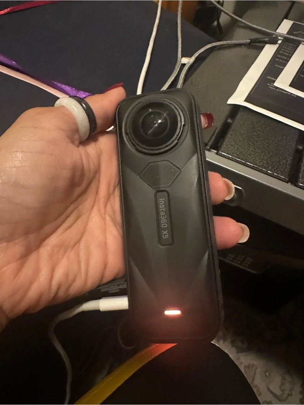 X5 Compact 360° Action Camera — Black